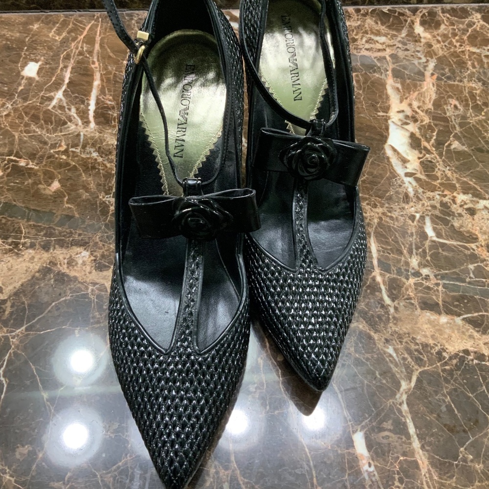 Emporio Armani Patent Leatyher Shoe4s